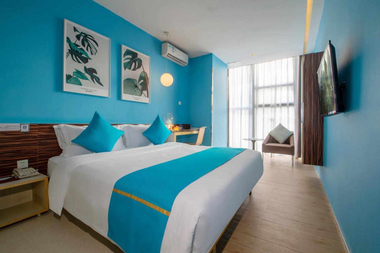 Shenzhen Dongmen Colour Hotel Exteriör bild