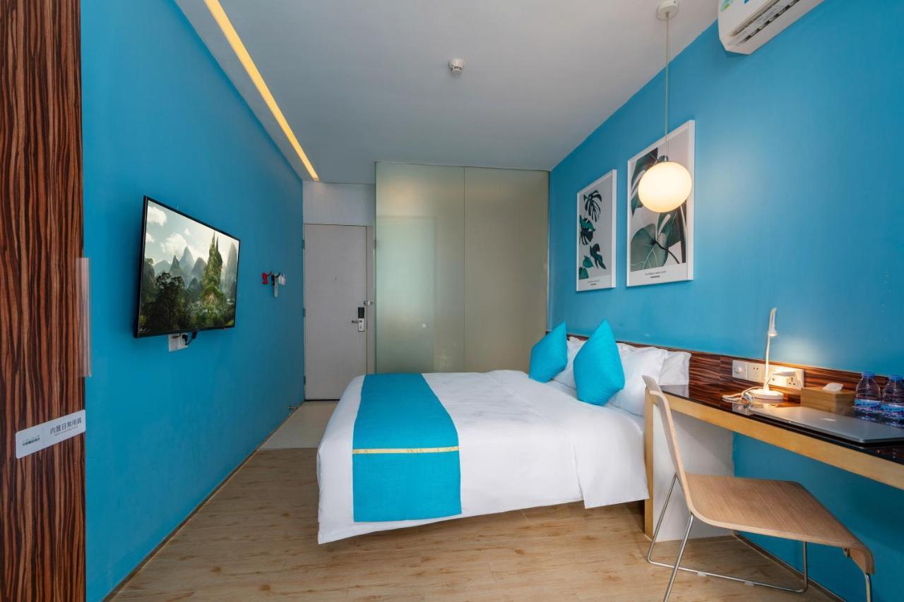 Shenzhen Dongmen Colour Hotel Exteriör bild